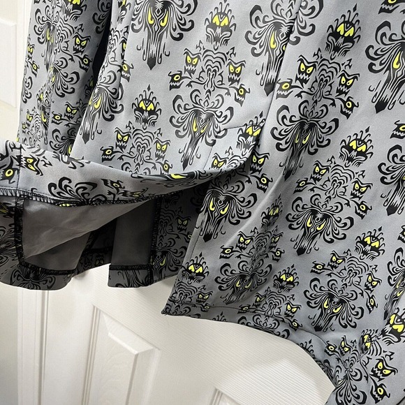 Haunted Mansion Wallpaper Pattern Suit Jacket Blazer Disney Parks Small/Medium - Picture 9 of 10